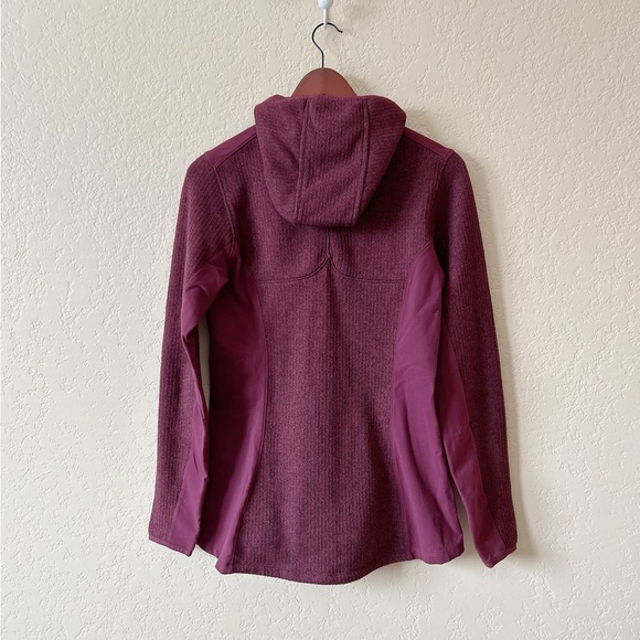 Athleta Burgundy Colored Full Zip Jacket Size S - Picture 4 of 11